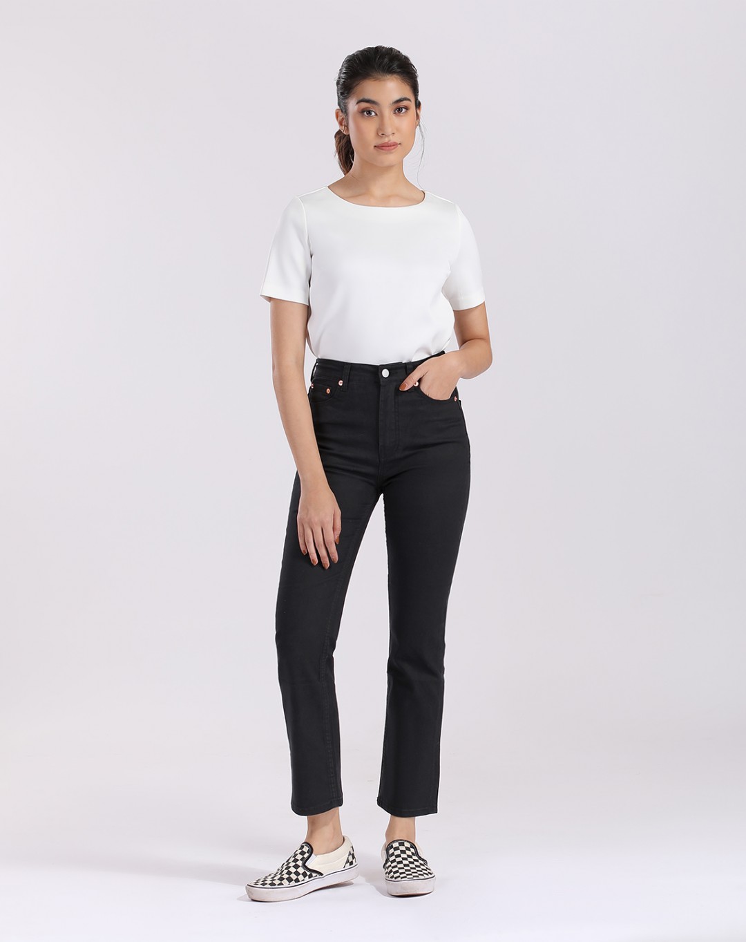 LICOLYN SKINNY FLARE JEANS